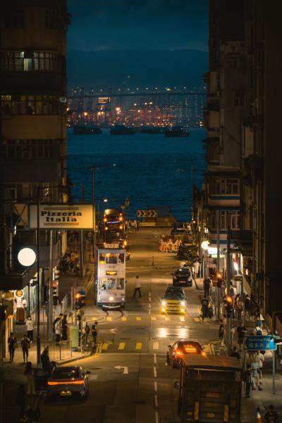 坚尼地城的港湾