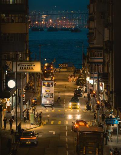 坚尼地城的港湾