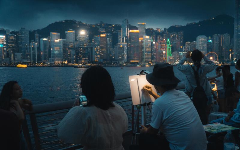 港与画布